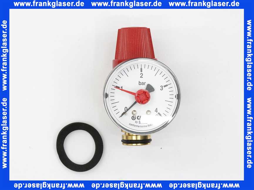 Bosch Sicherheitsventil mit Manometer 7099030