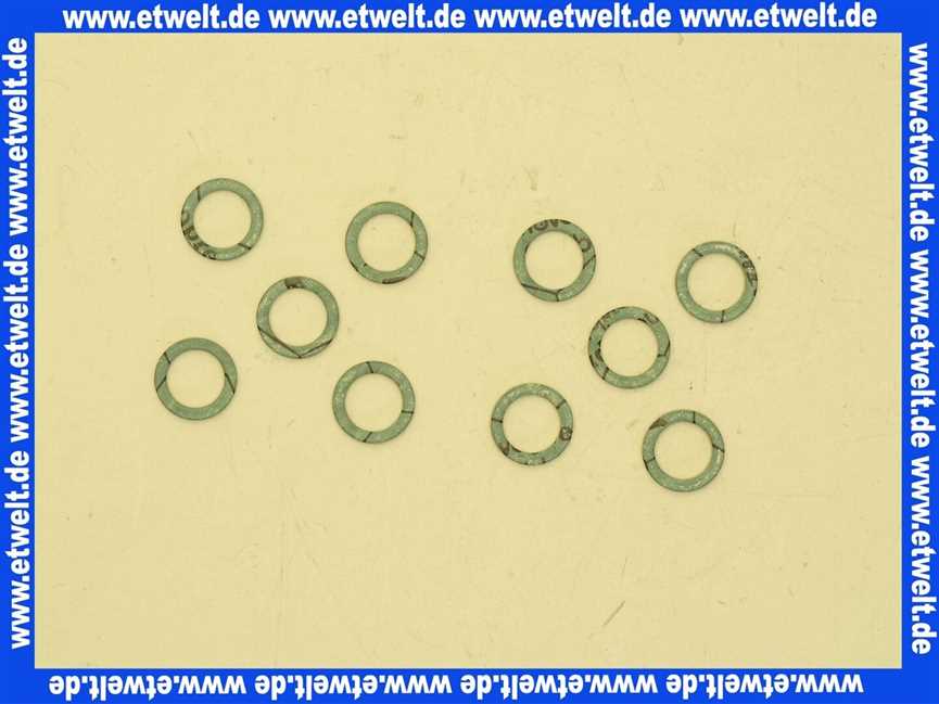 Bosch Flachdichtung D14xD10 10ST Set 7100743