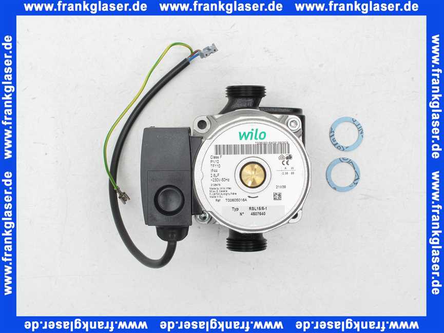 Bosch Pumpe Wilo mit Kabel RSL 15/5-1 7101184