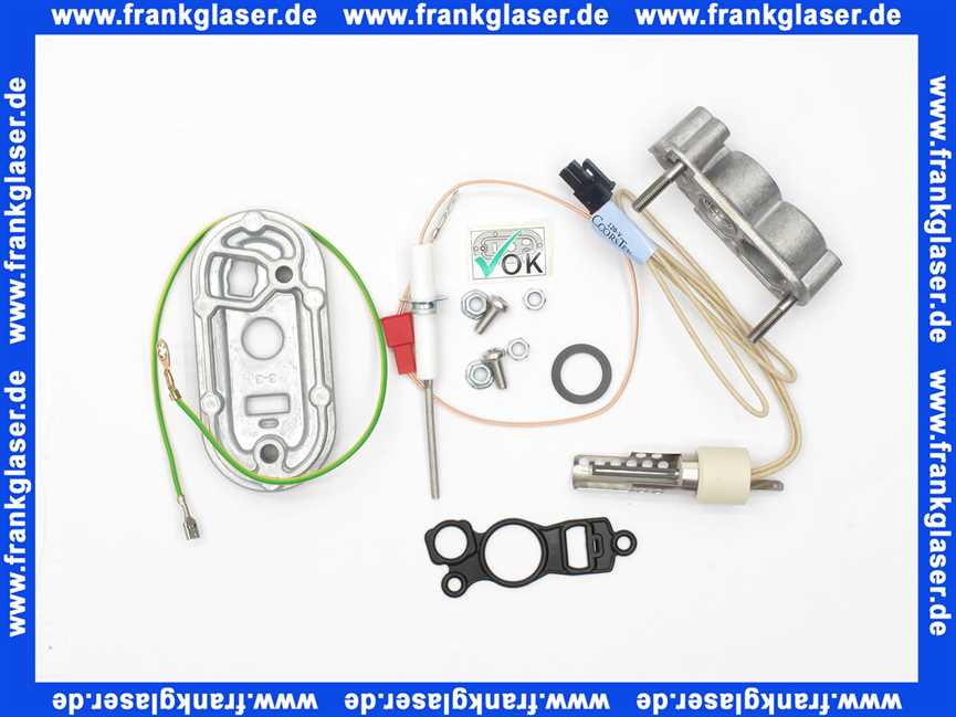 Bosch Glühzünder/Elektrode Set kpl. 15-45kW 7736700318