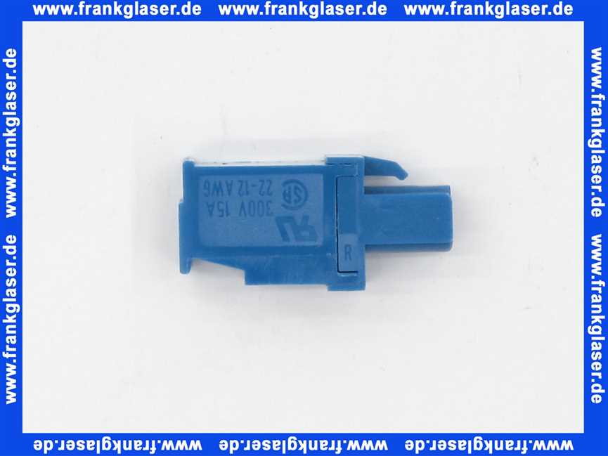 Bosch Anschlussklemme 2-pol FA blau 7747023963