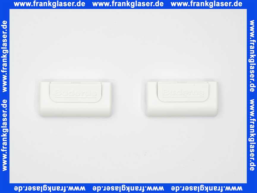 Bosch Kunststoffecke zu Heizkörper Abdeckung für TYP 11 / 21 Farbe RAL9016 (2x) 8718593252