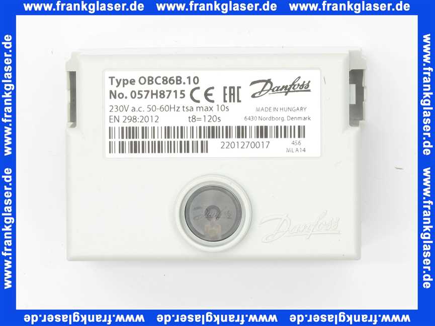 Brötje 7311022  Ölfeuerungsautomat Danfoss OBC86B.10