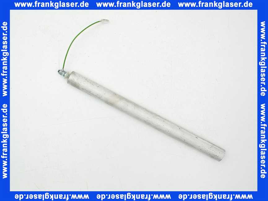 825313 Brötje Anode Opferanode Magnesiumanode Schutzanode 33x420 unten für SSB 300-500 B Anode