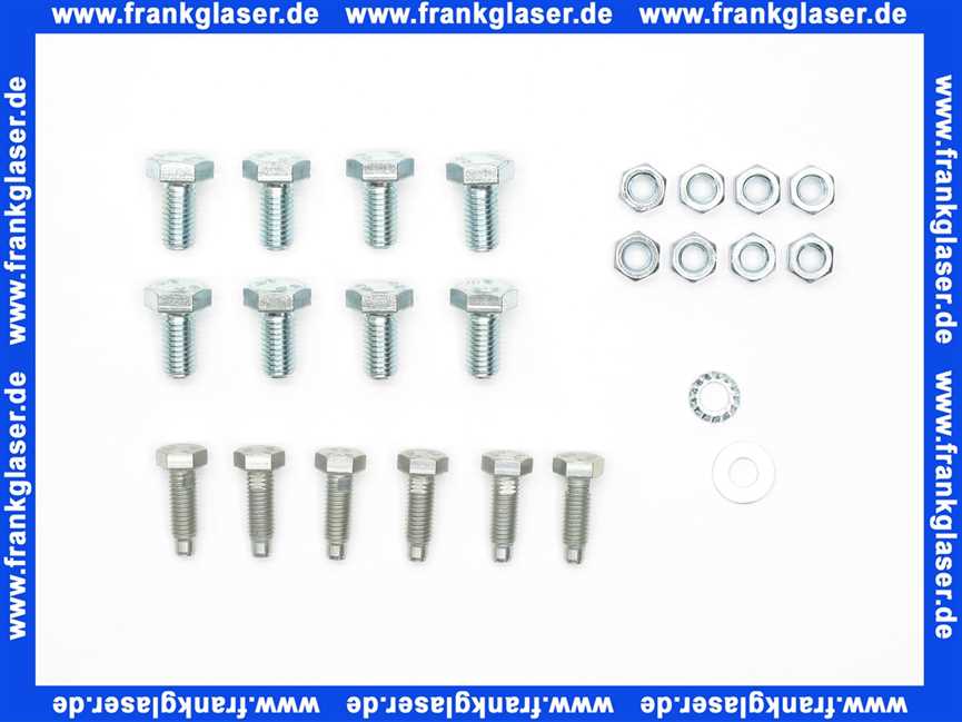 825429 Brötje Schraubensatz SSB B Handlochdeckel oben/unten