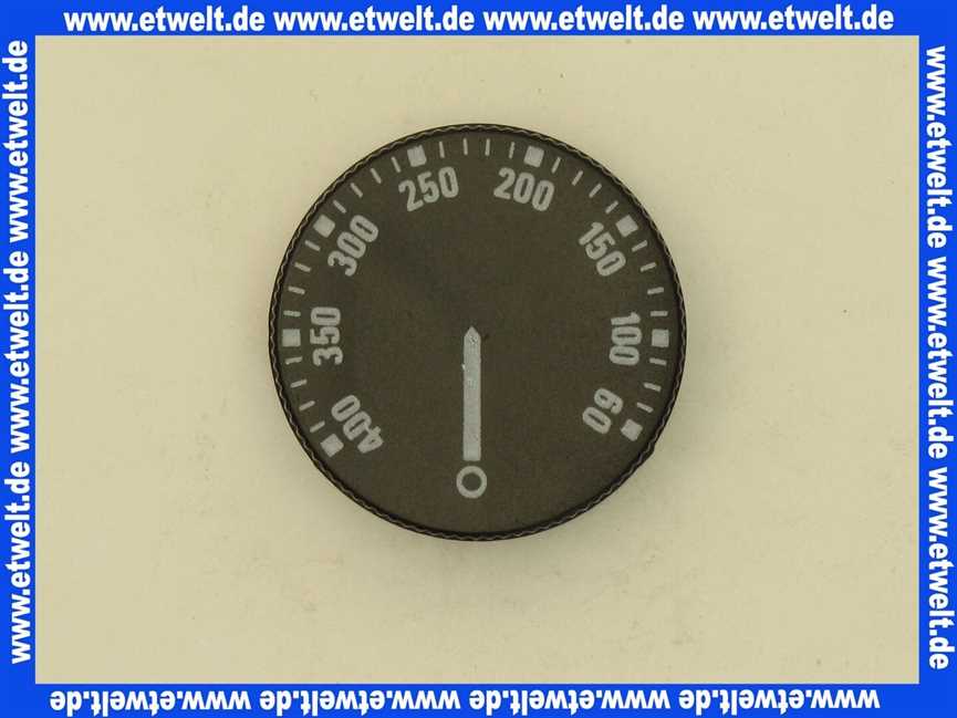 984072 Brötje Drehknopf Abgasthermostat