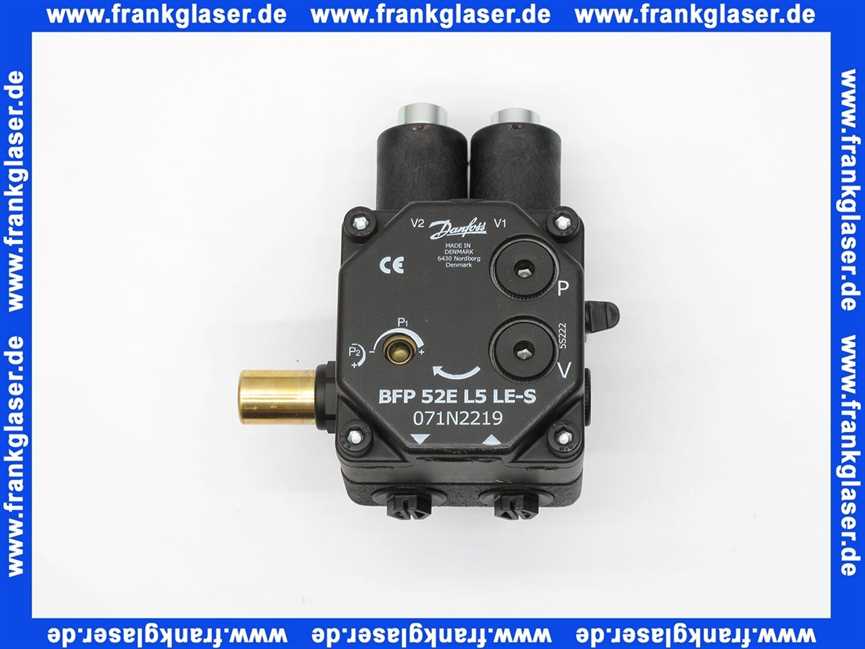 63002202 Buderus Ölpumpe Danfoss BFP52EL5 LE-S