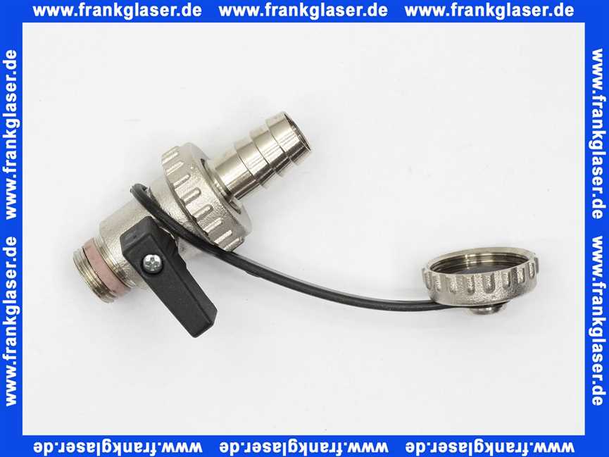 63007930 Buderus KFE-Hahn G3/8 m 3/4 Kappe u Schl