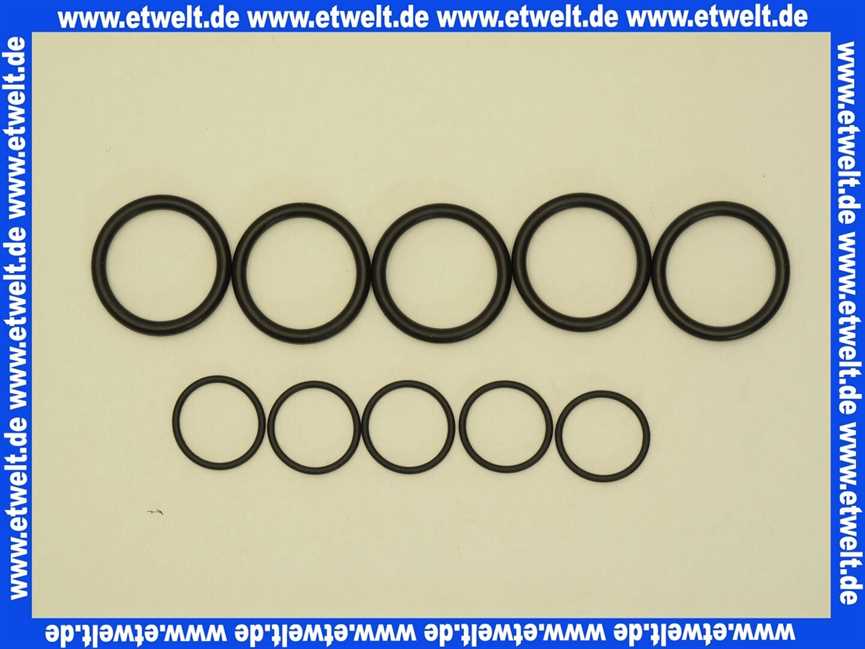 7098915 Buderus O-Ring Set f Doppelnippel 2x5Stück