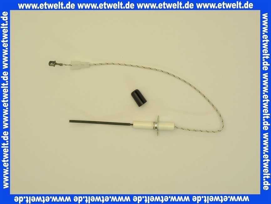 7099185 Buderus Ionisationselektrode mit Kabel und Stec