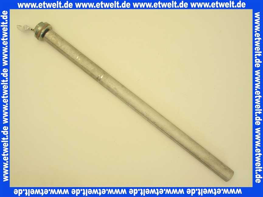 87185418890 Buderus Anode G 1 1/2x575 isoliert D=33