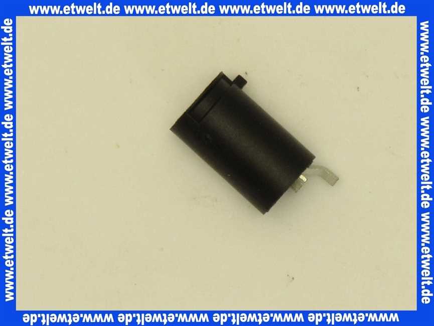 8718585557 Buderus Kappe für Sicherungshalter 5x20mm Kappe für Sicherungshalter 5x20mm