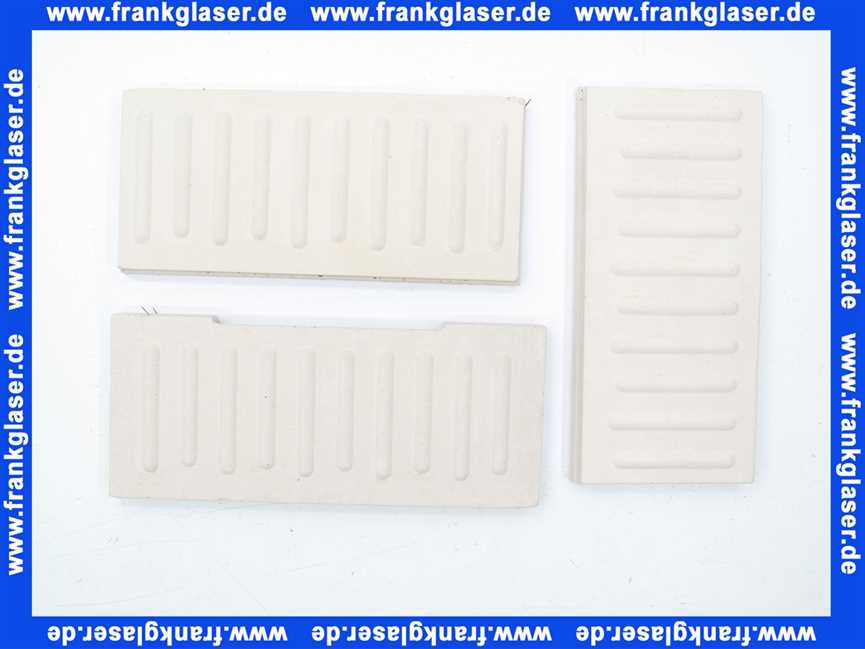 8718590737 Buderus Set Brennraumauskleidung Mitte