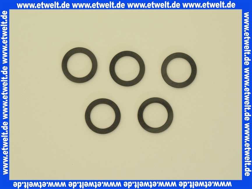 8718600045 Buderus Dichtung Set (5x)