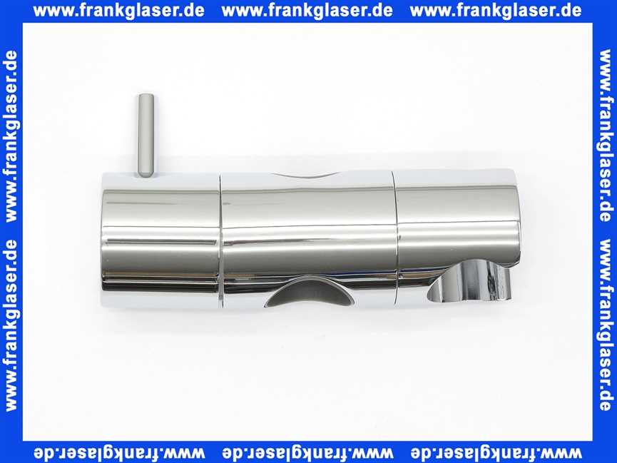 59913484 Concept 100 / 200 Gleiter für Brause Wandstangen Brausehalter für Handbrause verchromt