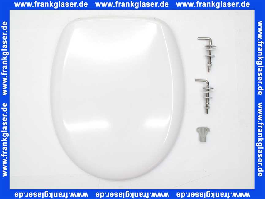 796500102 Concept WC-Sitz Optima Z (2) mit Edelstahlbefestigung fast-fix, antibakteriell, weiss