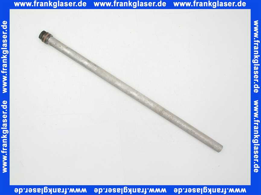 5452500 Cosmo Cell Anode Opferanode Magnesiumanode Schutzanoden 1Zoll 26mm für CCE 450-500 und CCEDS 300-500 Einbaulänge 1100mm