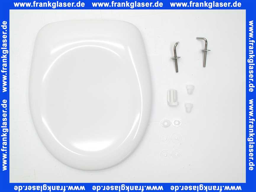 I54800249 Derby Top WC-Sitz mit Deckel weiss Nylon- Bügelscharniere Vigour bei Bestellung deses Artikels wird der NAchfolgeartikel WC-Sitz Derby Basic für Stand-WC Edelstahlscharnier weiß geliefert