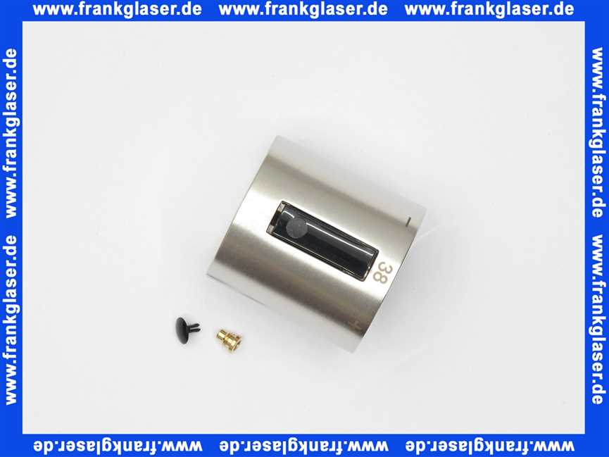 Dornbracht Griff für Thermostat Ersatzteile 04173300401 D. 46 x 48 mm platin matt 04173300401-06