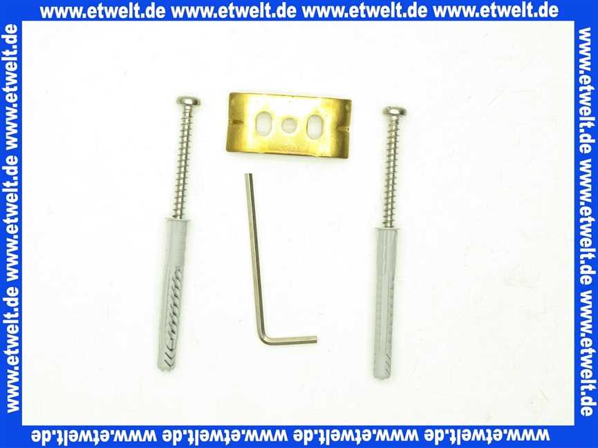 Dornbracht Befestigungssatz Ersatzteile 05172073600 40 x 60 x 20 mm 0517207360090