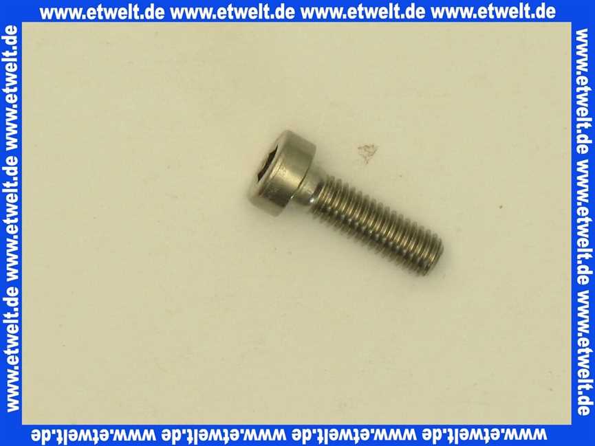 Dornbracht Bef. Zylinderschraube Ersatzteile 093030058 M5 x 16 mm 09303005890