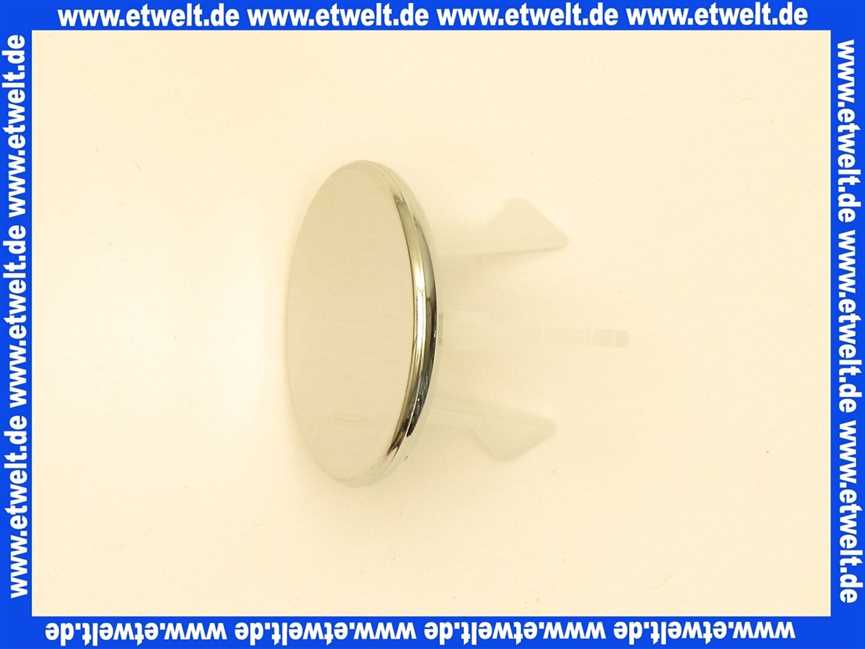 1001070000 Duravit Überlaufclip chrom