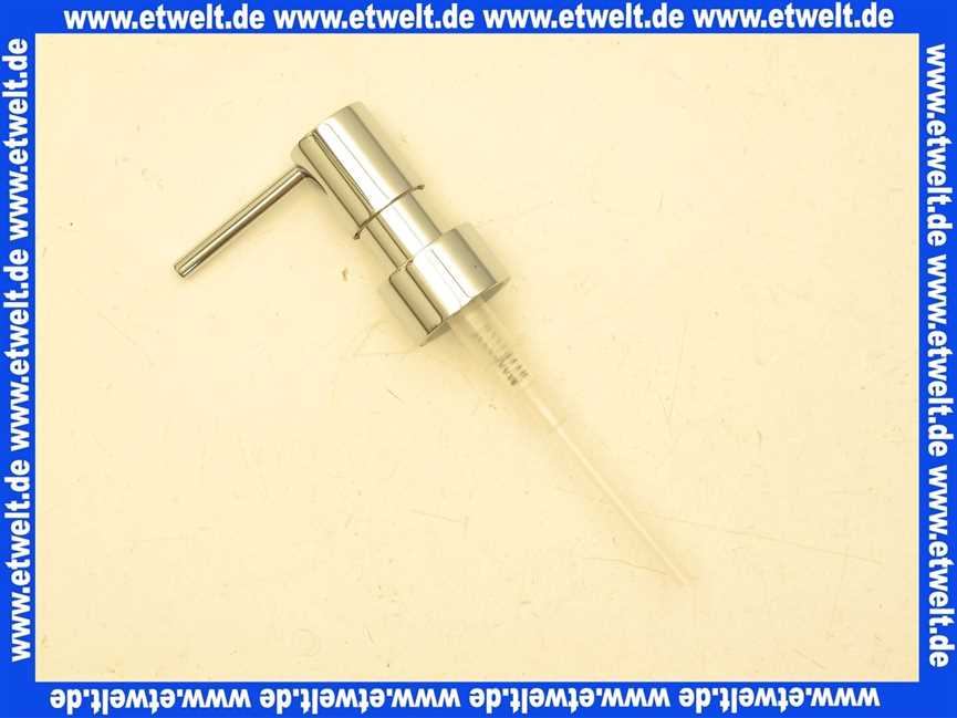 1003891 Duravit Pumpenkopf zu Seifenspender Carree