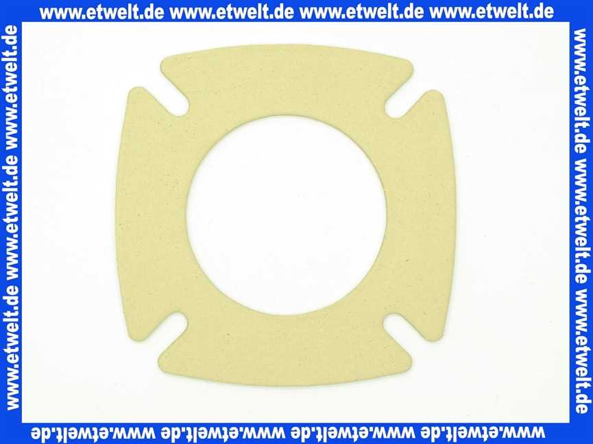 Elco 11000086 Isolierflansch 156x156x5 Bohrung-D 91,5