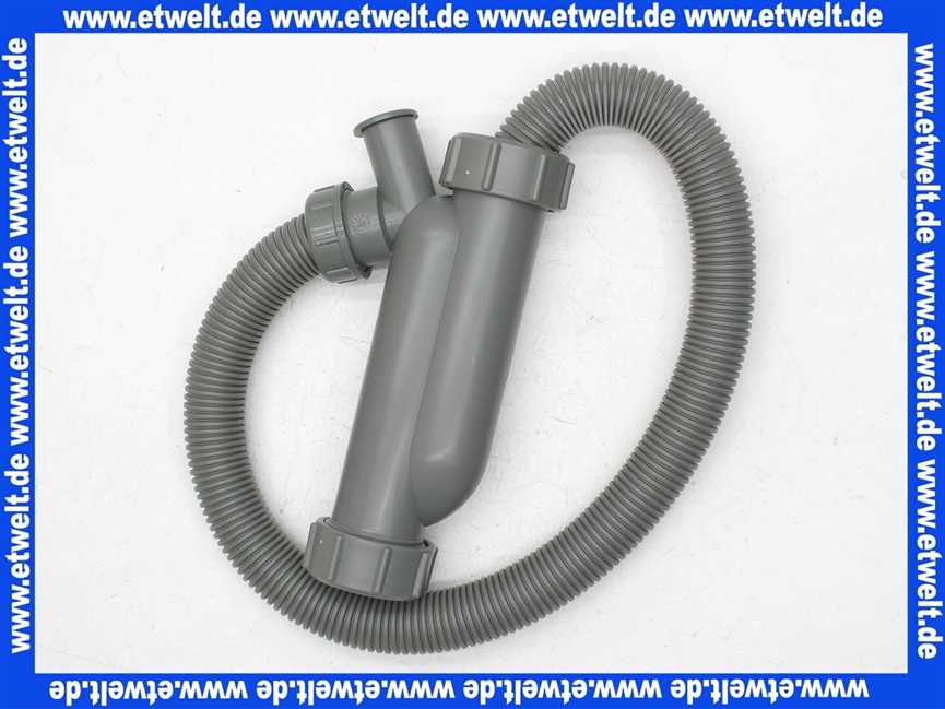 Elco Syphon komplett mit Schlauch 65cm zu THISION 9-50 3300023655