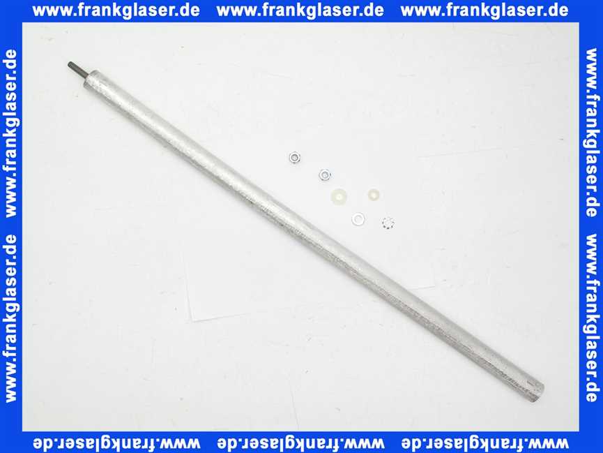 4446021065 Elco Anode Opferanode Magnesiumanode Schutzanode D26x560 mm - M8 mit Erdungskabel