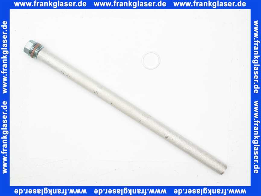 60002187-01 Elco Anode Opferanode Magnesiumanode Schutzanode MG 26mm L450mm mit PTFE Dichtung