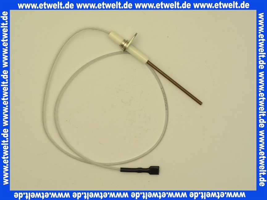 65000710 ELCO Ionisationsstab 102 lang D3x84 Porzellan D7x38 mit Kabel