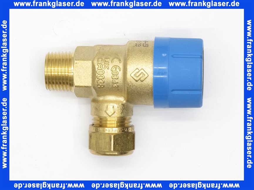 36020100 ESBE Sicherheitsventil VSB132 KLF15 R1/2  0,6MPA