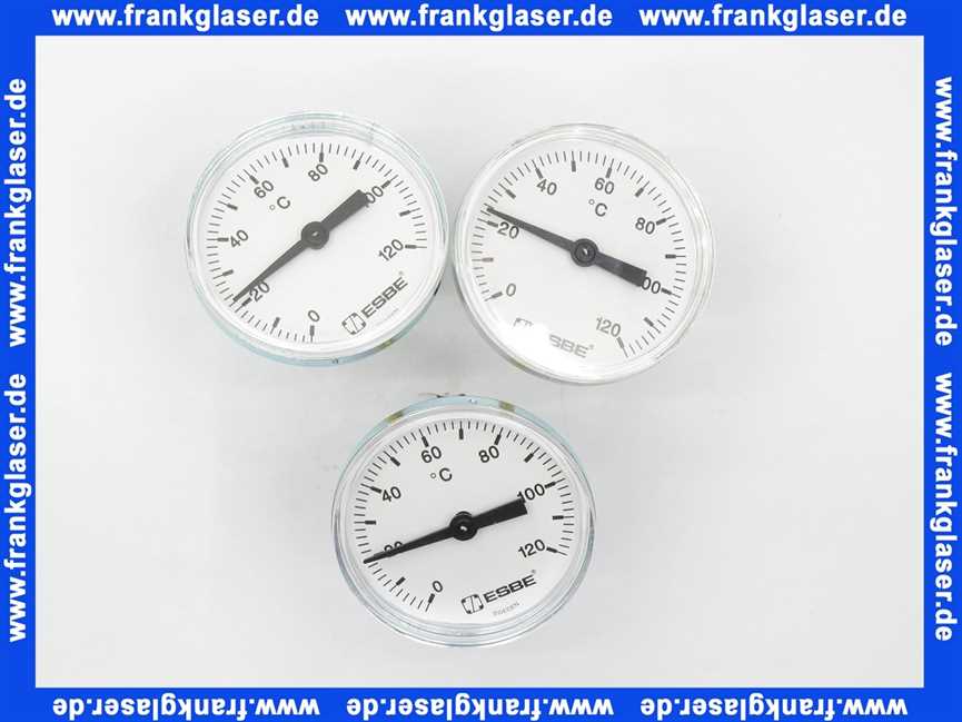 57020600 ESBE Thermometer VTC952 3 STÜCK