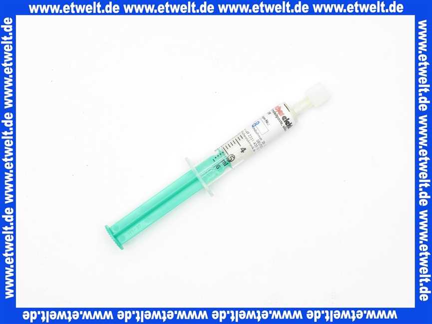 Wärmeleitpaste 10g/5ml pastös-synth. Flüssigkeit, weißgrau, in Verbindung mit Metalloxydpulver -silikonfrei-