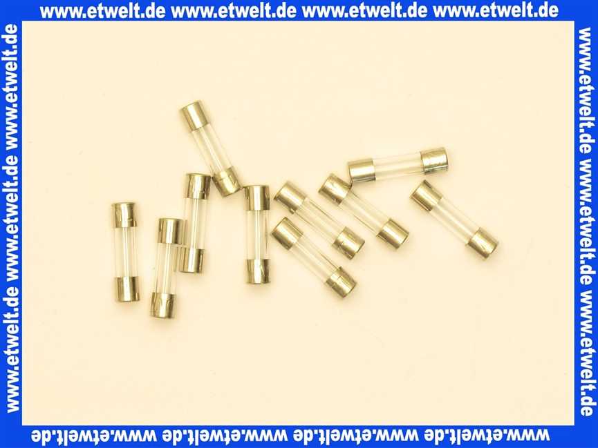 Feinsicherung flink 0,400 A (5x20mm)    10 Stück