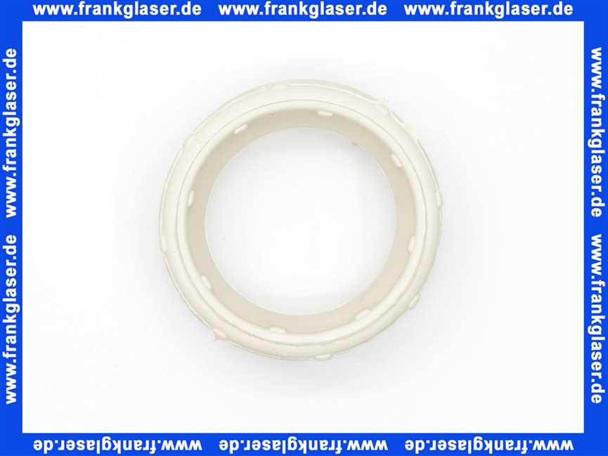 Spülrohrverbinder WC-Verbinder für WC D=55mm für Spülkastenrohr 45mm weiß ASW 170178