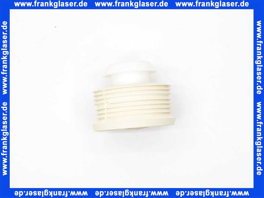 Euro WC-Verbinder für WC D=55mm für 19mm Spülrohr 12-20mm weiß ASW 735191