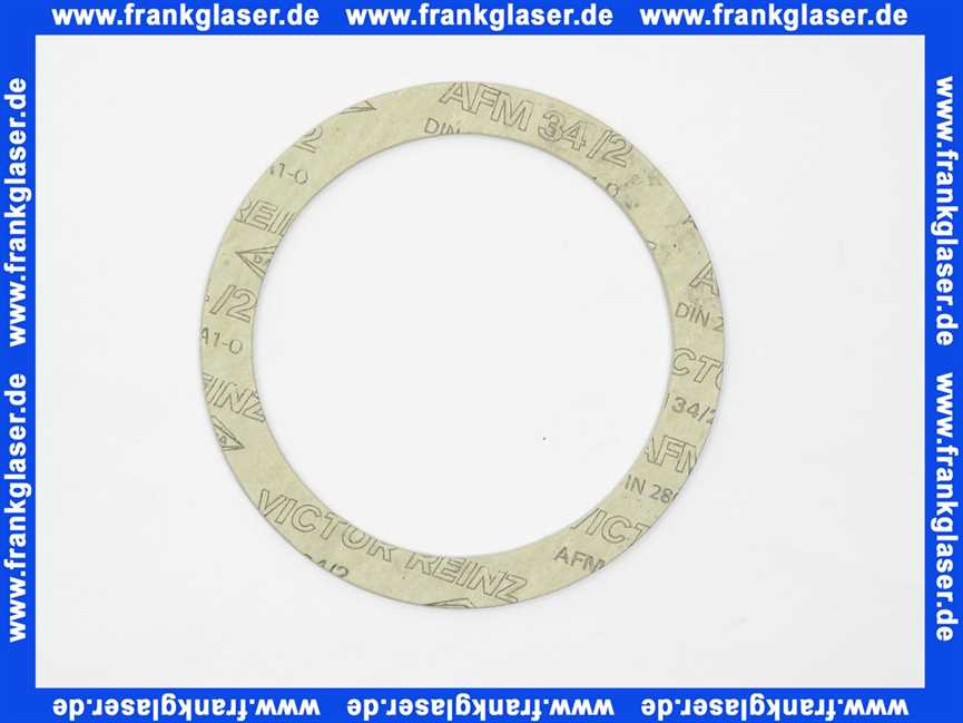 Dichtungsring 110x88x3 mm, AFM34/2, DIN-DVGW nach DIN 3535 Teil6 FA, Elastomerleitlinienfreigabe, DVGW-W270, DIN 30653 (vormals VP 401, HTB), WRAS