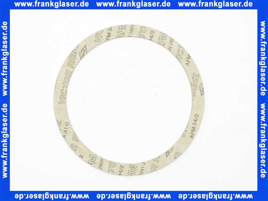 Dichtungsring 137,5x115x3 mm, AFM34/2, DIN-DVGW nach DIN 3535 Teil6 FA, Elastomerleitlinienfreigabe, DVGW-W270, DIN 30653 (vormals VP 401, HTB), WRAS