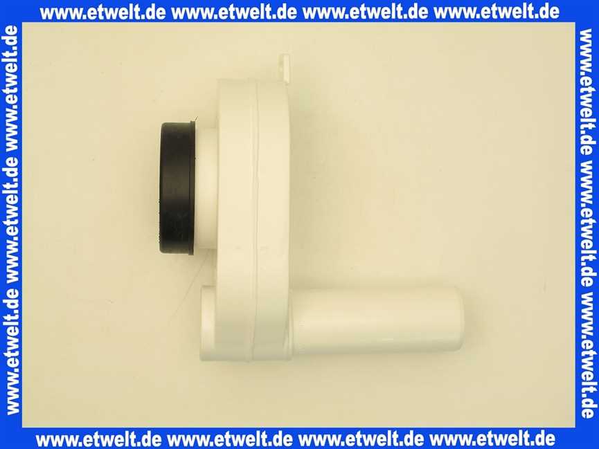 325900 Friatec Siphon Fertigbauset Absaugeformstück für Urinal d40/d50 mm mit Dichtung