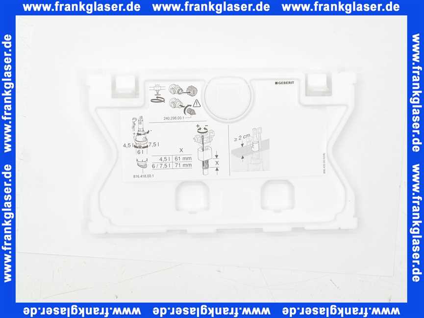 241824001 Geberit Schutzplatte zu Sigma UP-SPK, 12 cm