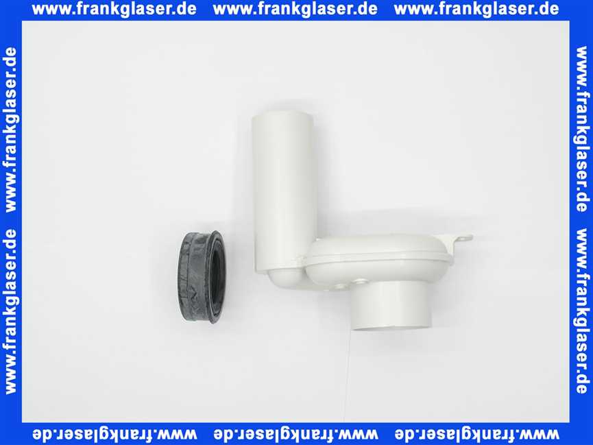 152950111 Geberit PE-Urinal-Absaugsifon Jet Ex Durchmesser 50 mm für Montage im Urinal Abgang waagerecht