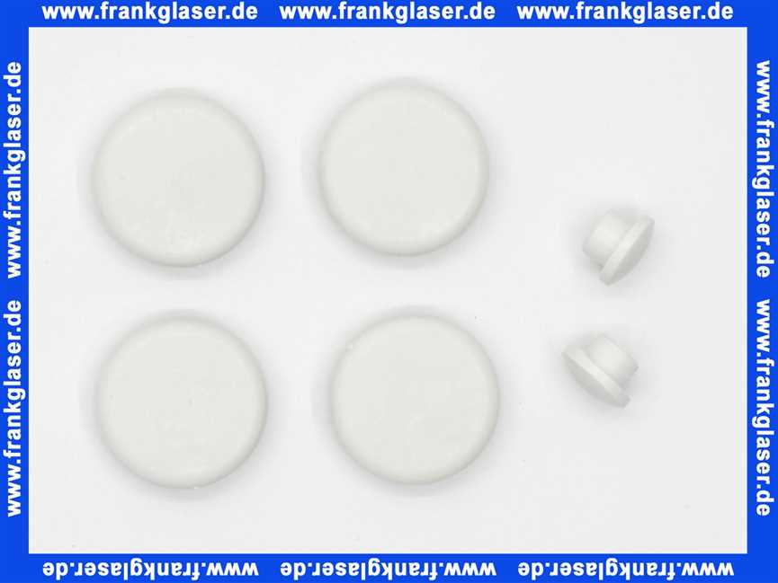 Geberit Set Puffer für WC-Deckel weiß 598094000