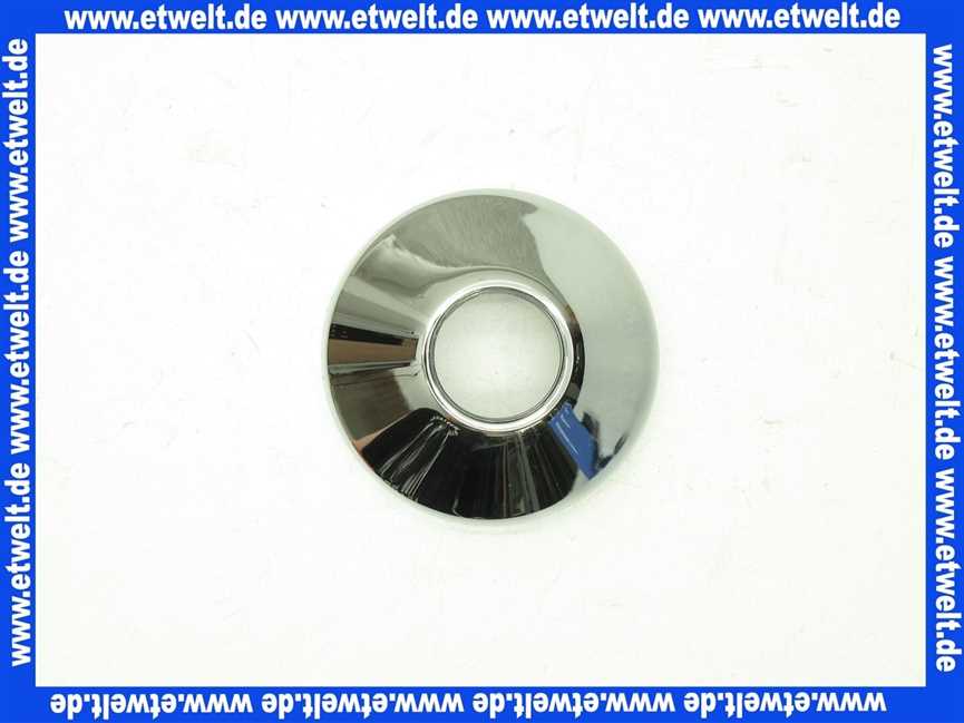 02210 Grohe Rosette mit Gewinde 3/4