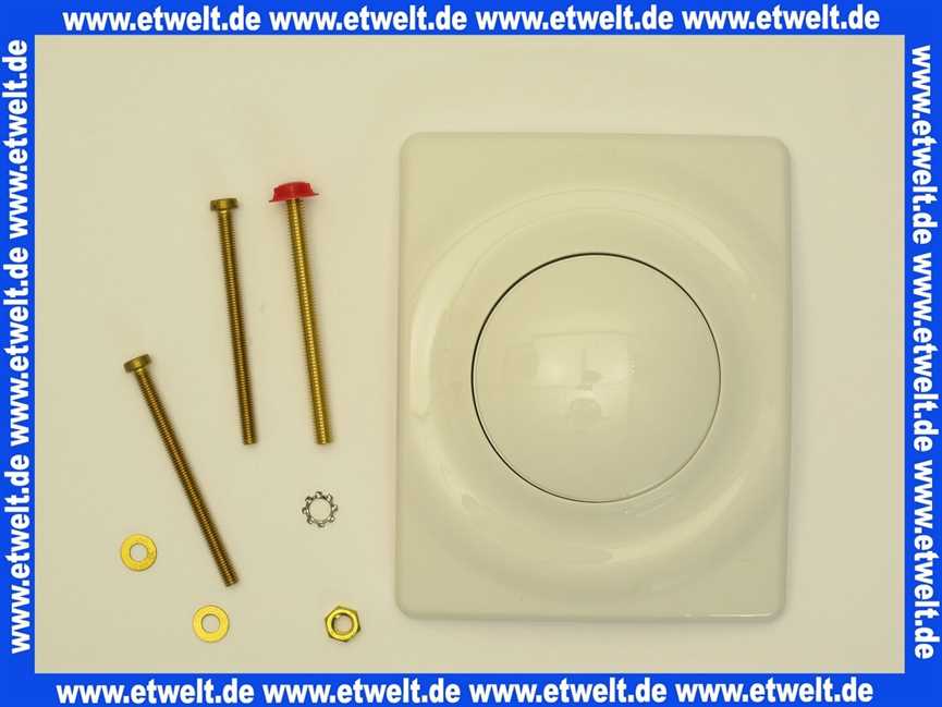 37018SH0 Grohe Abdeckplatte passend zu Druckspüler 505.00.200 weiß