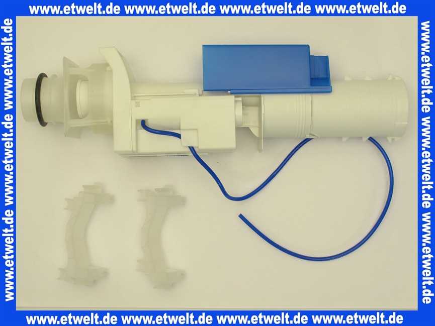 38736 Grohe Umrüst-Set für Spülkasten GD2 6-9 Liter 2-Mengen-Ventil