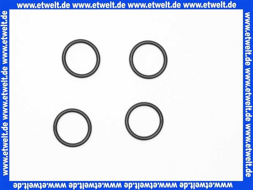 187608 Grünbeck O-Ring Dichtung Dichtring Set mit 4 Stück