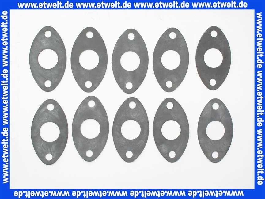 98133511 Grundfos Oval Dichtung 106x60x2 im 10er Pack