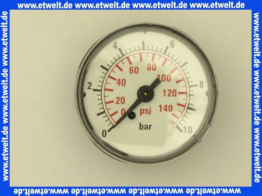 98990020 Grundfos Manometer 1/4  für Hydrojet JP 5 und JP 6